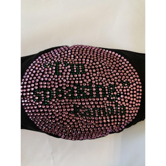 Kamala Harris I'm Speaking Bling Face Mask Pink - Picture 3 of 11